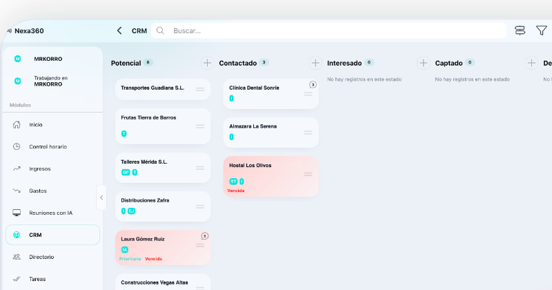 app crm empresas