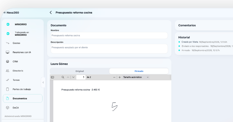 app documentos empresas