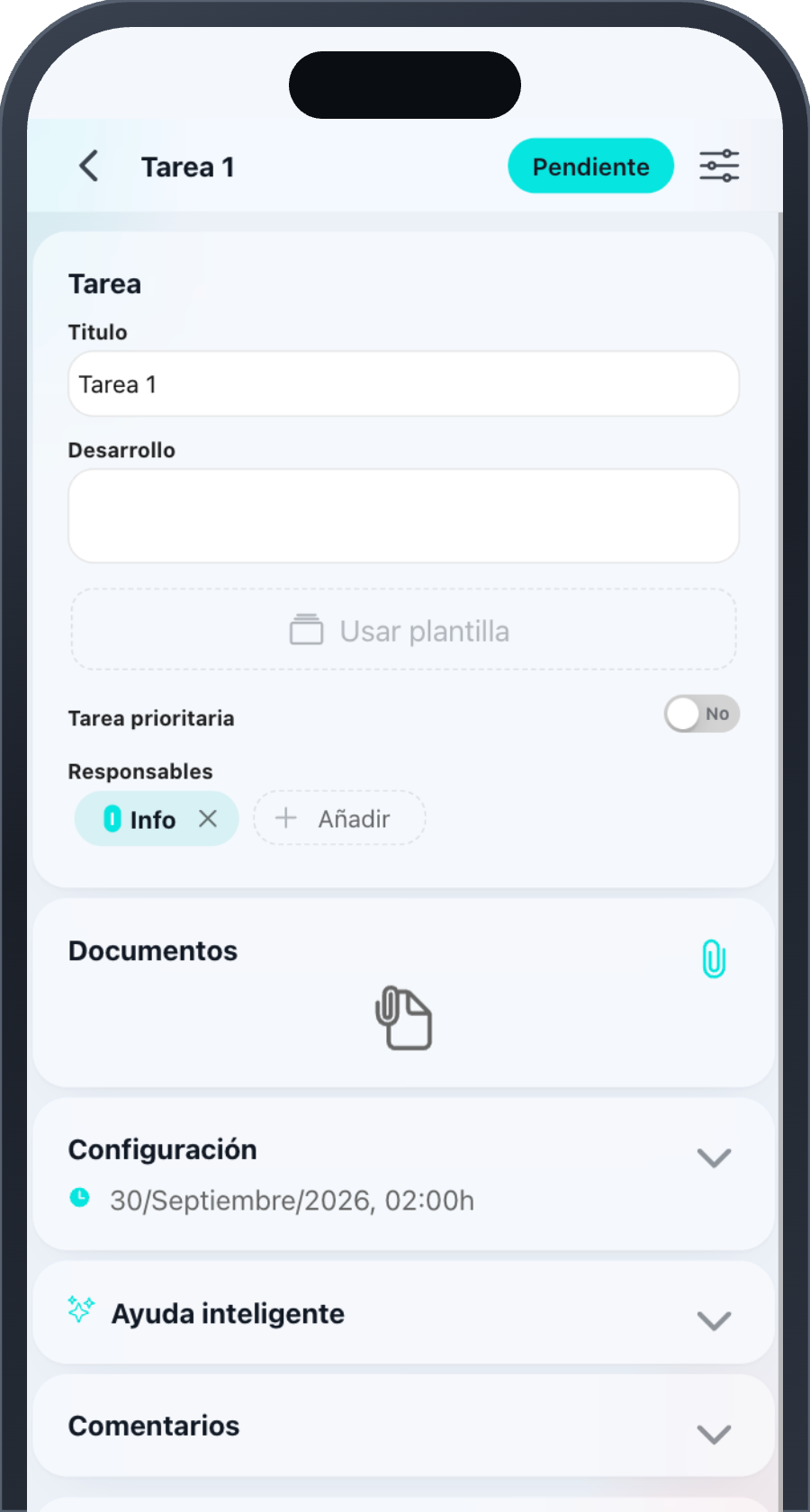 app tareas de equipo