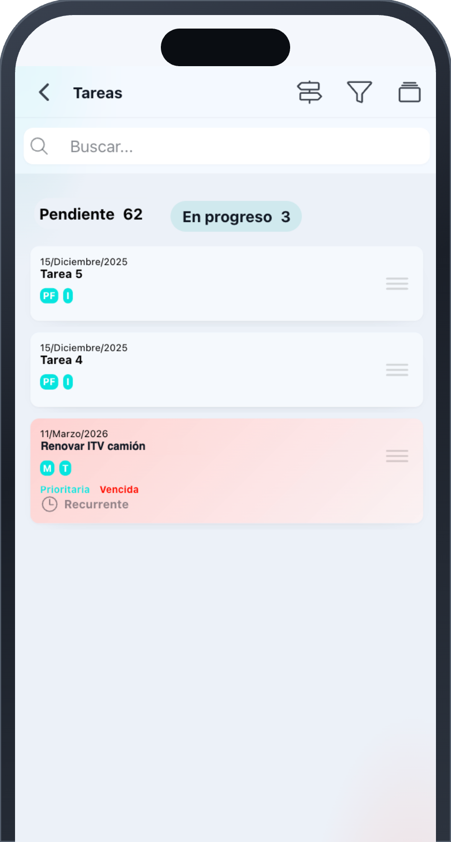 app gestion de tareas